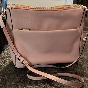 A New Day Pink Crossbody Bag with Adjustable Strap